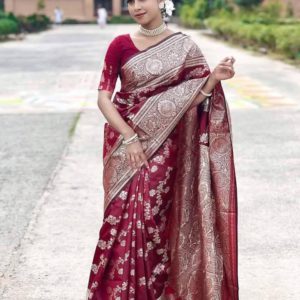 সফট সিল্ক (মেরুন)